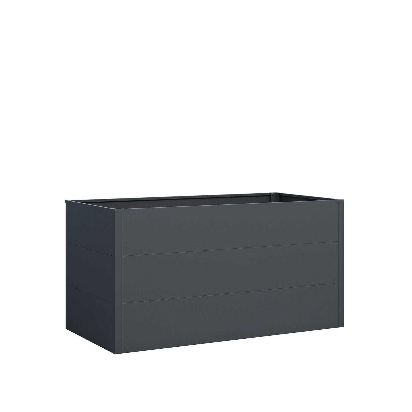 Hochbeet aus Metall, anthrazit
