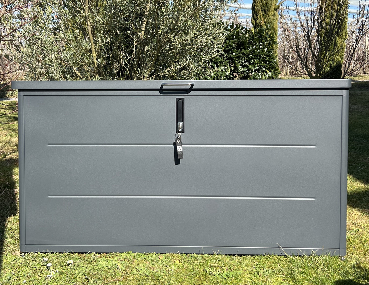 Kissenbox Metall