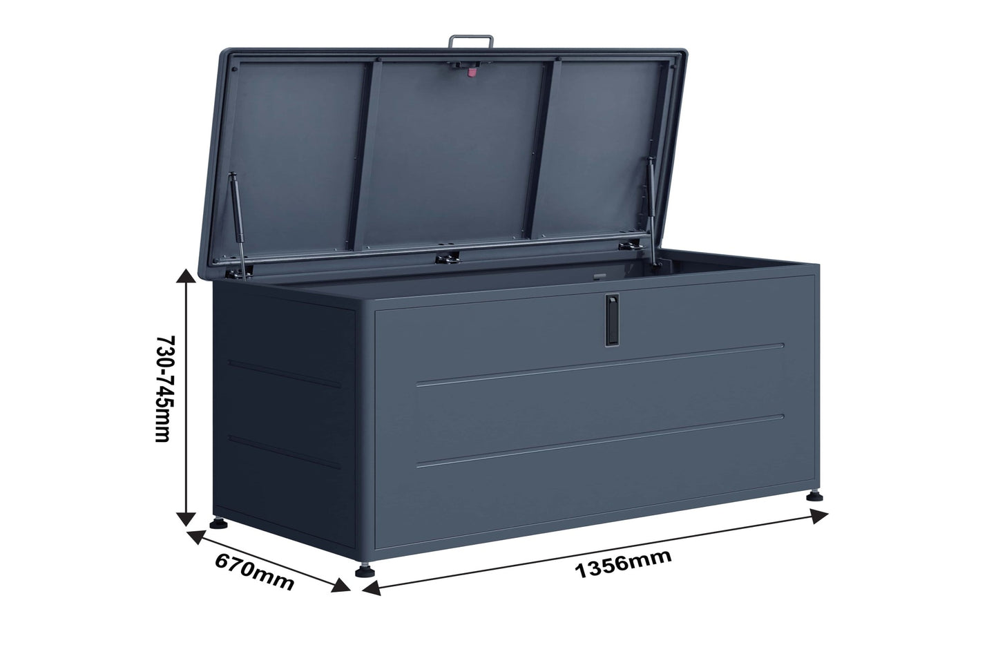 Maße Kissenbox Metall