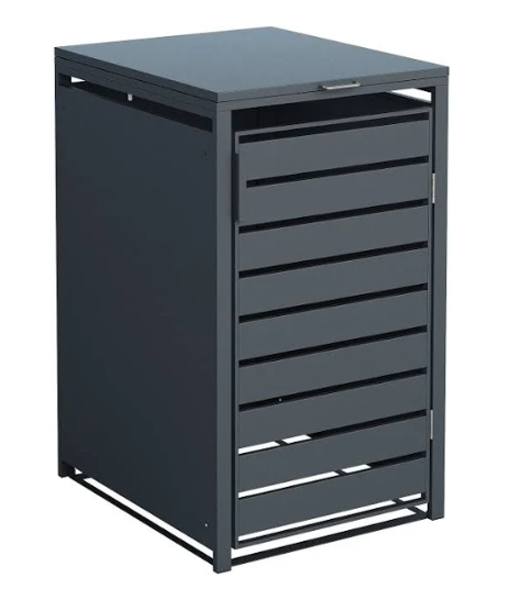 Mülltonnenbox Einzeln für 120l und 240l mit Deckel