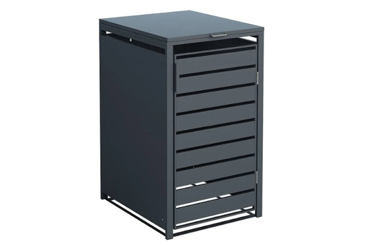 Mülltonnenbox Einzeln für 120l und 240l mit Deckel