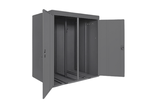 2er Fahrradgarage Stand-Up / Gerätehaus  -  XL Maße: H 192 x B 157 x T 126 cm