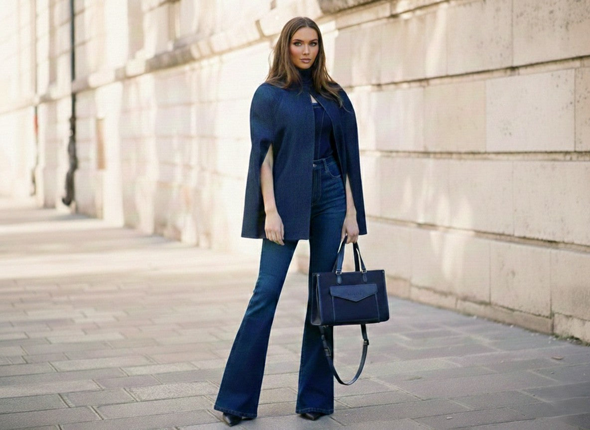 Tasche Boulevard Shopper in blau Tend 2026