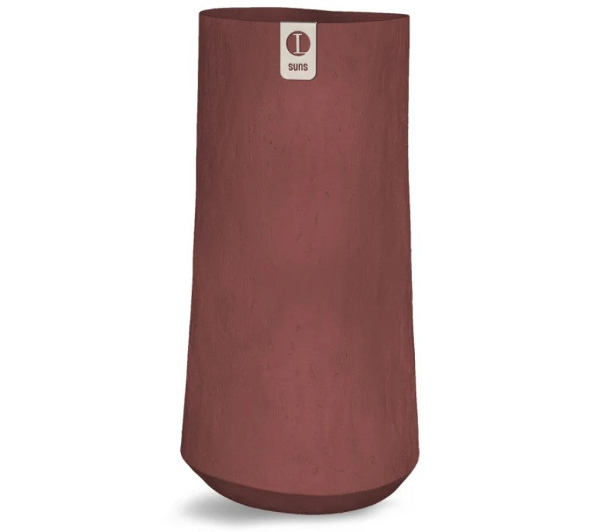 Bodenvase rot Rondello brick Luca Lifestyle