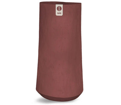 Bodenvase rot Rondello brick Luca Lifestyle