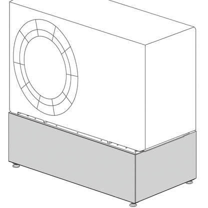 Designverkleidung_Montage_Sockel_Bosch Wämepumpe