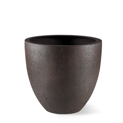 Grigio Egg Pot 32 - Rusty Iron F637