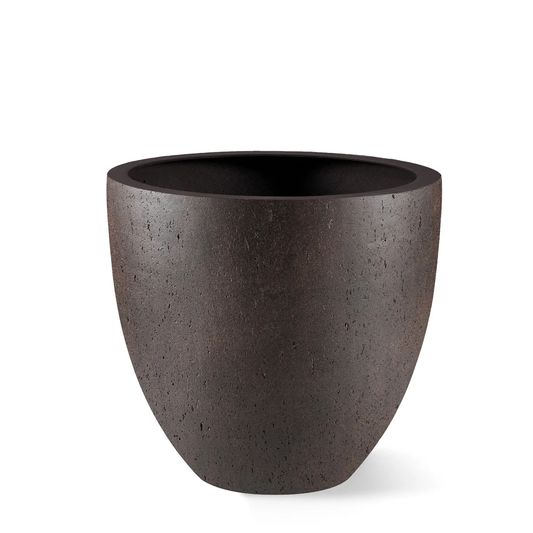 Grigio Egg Pot 50 - Rusty Iron F639