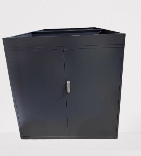 Fahrradcontainer_mit_Pflanzwanne_anthrazit