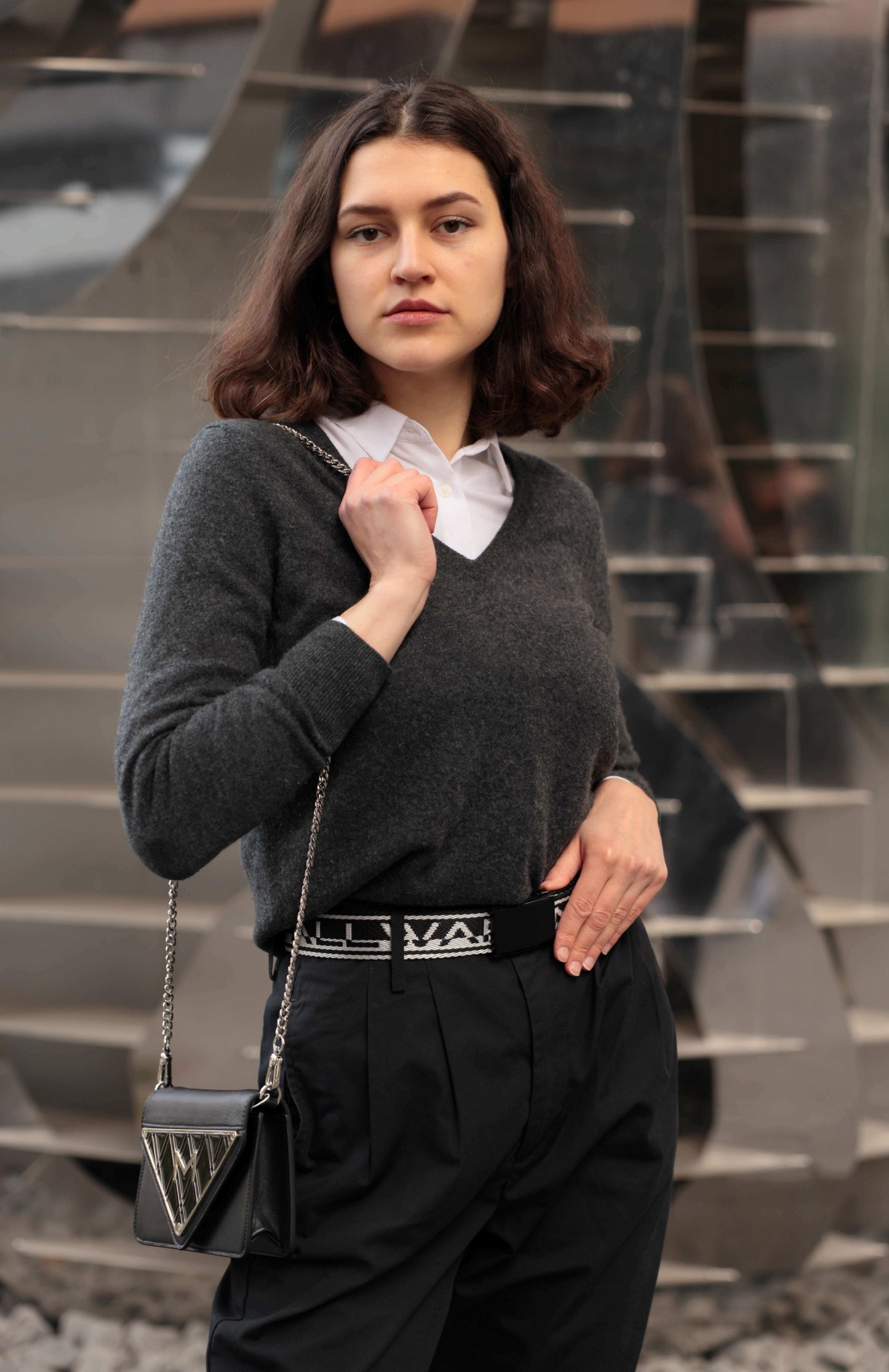 Gürtel in Nylon mit Monogramm