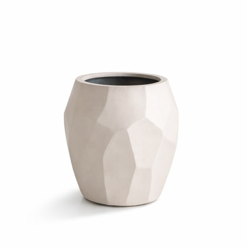 Pflanztopf Liscio Facet Pot Camel Sand Luca Lifestyle