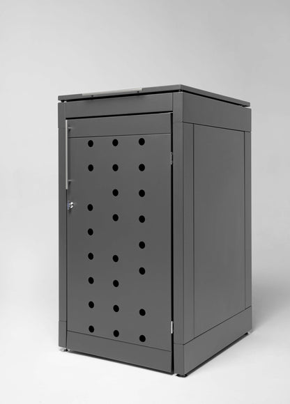 Mülltonnenbox 1er - 4er Set, für 240l, in Metall, im Cubus Design