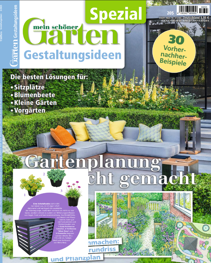 Wärmepumpen Abdeckung Reportage in mein schöner Garten Spezial