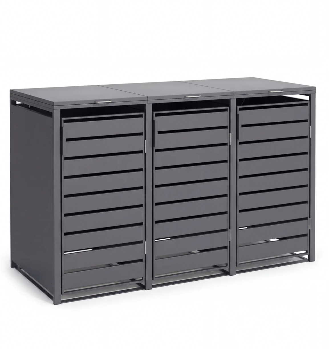Muelltonnenbox_3er_mit_Deckel_in_anthrazit