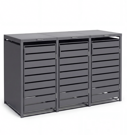 Muelltonnenbox_3er_mit_Deckel_in_anthrazit