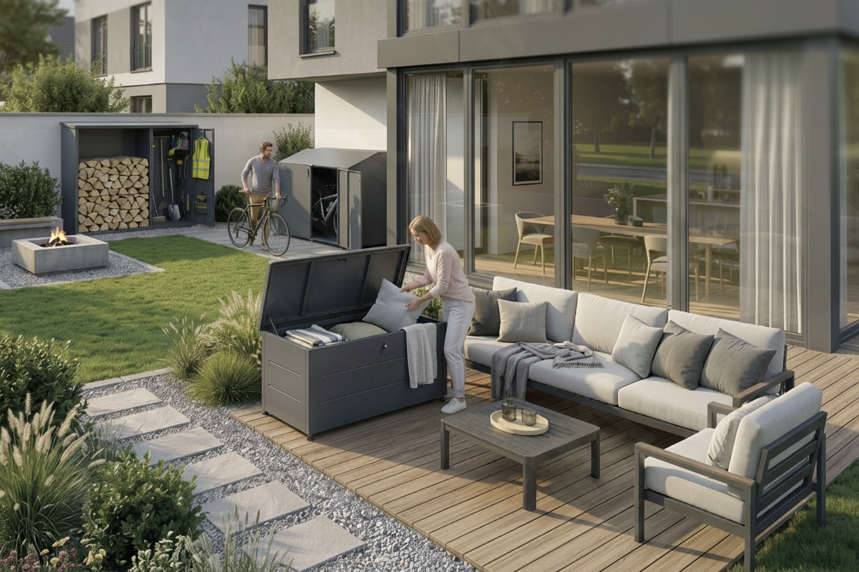 Premium Gartenmöbel aus Metall