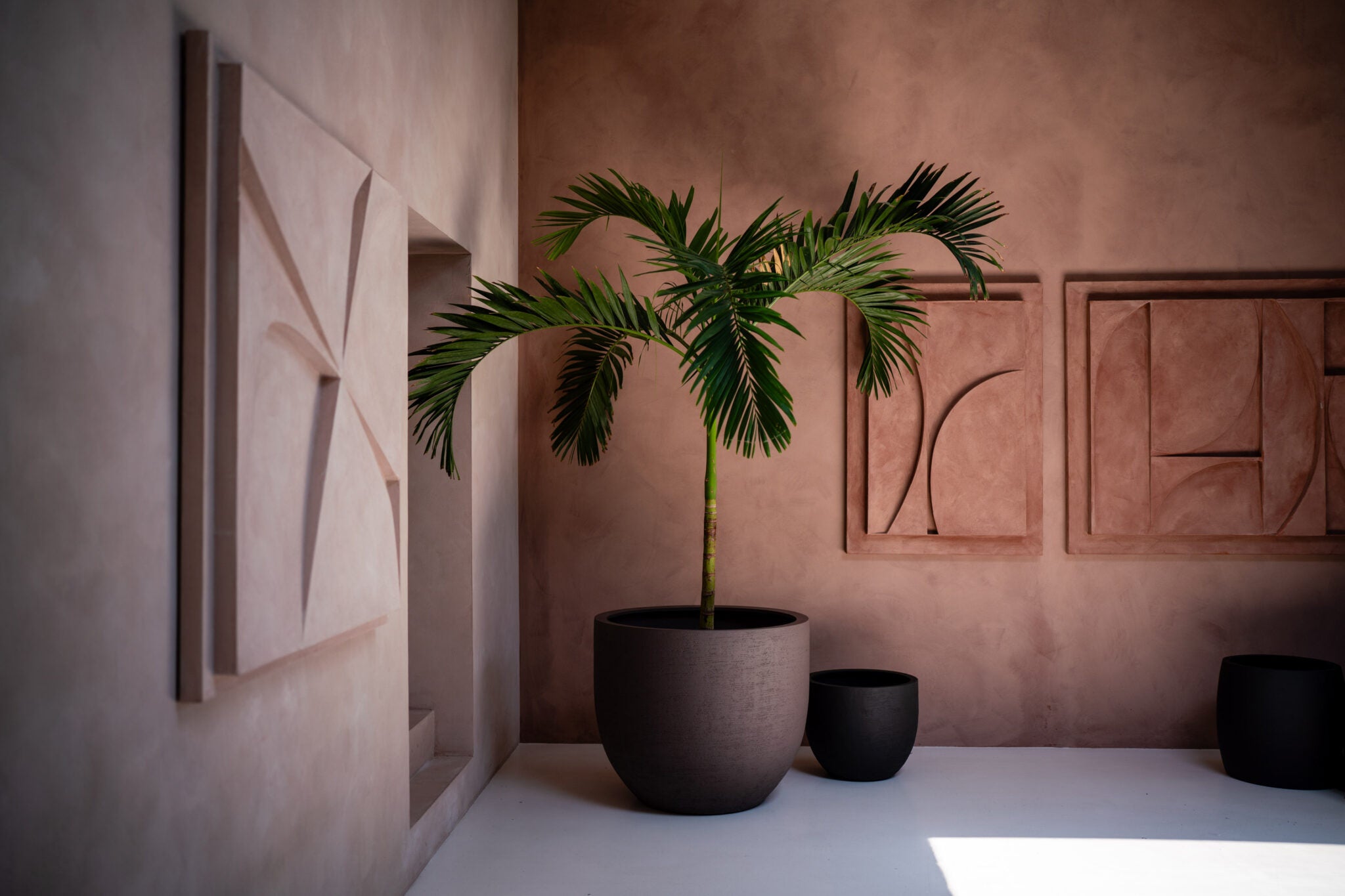 Blumenkuebel groß fuer draussen Modell Terreno von Luca Lifestyle