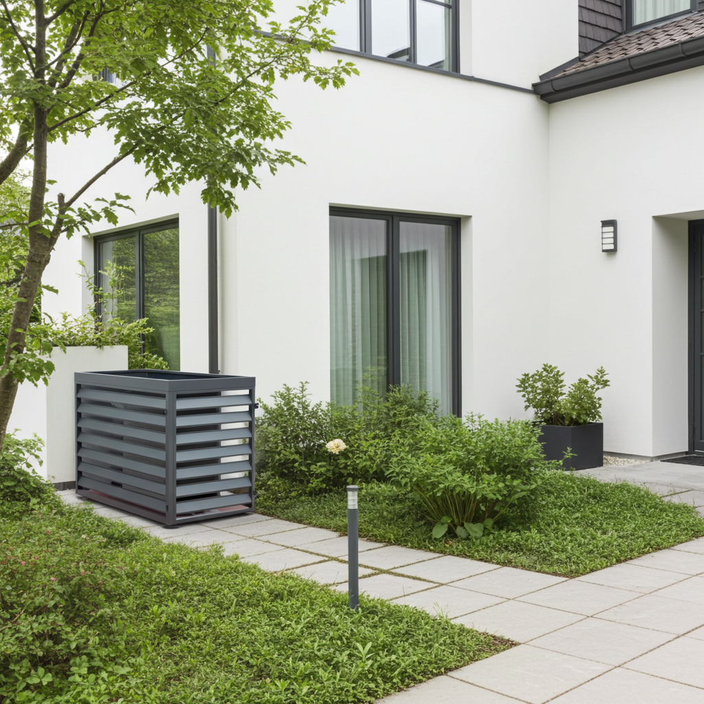 Wärmepumpen Abdeckung für Bosch Wärmepumpen