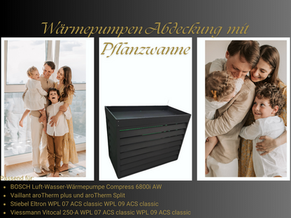 WaermepumpenAbdeckungmitPlfanzwanne