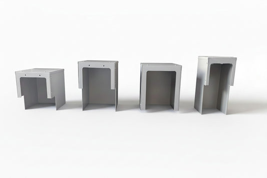 Design Verkleidung Boden Abdeckhauben für Wärmepumpen Zuleitungen von Bosch, Buderus, Vaillant, Wolf, LG und Viesmann