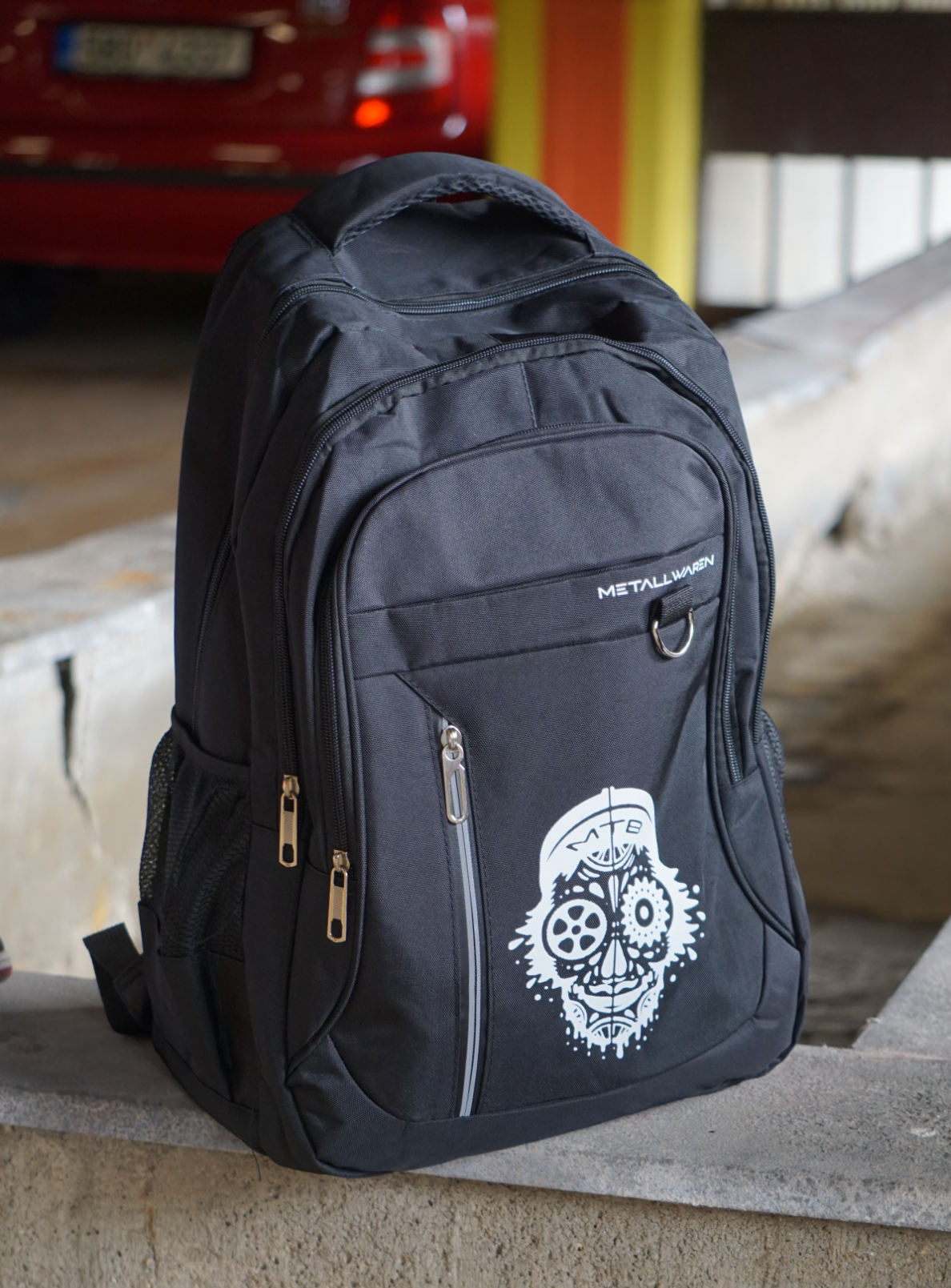 Rucksack schwarz No.4 "FREERIDE"