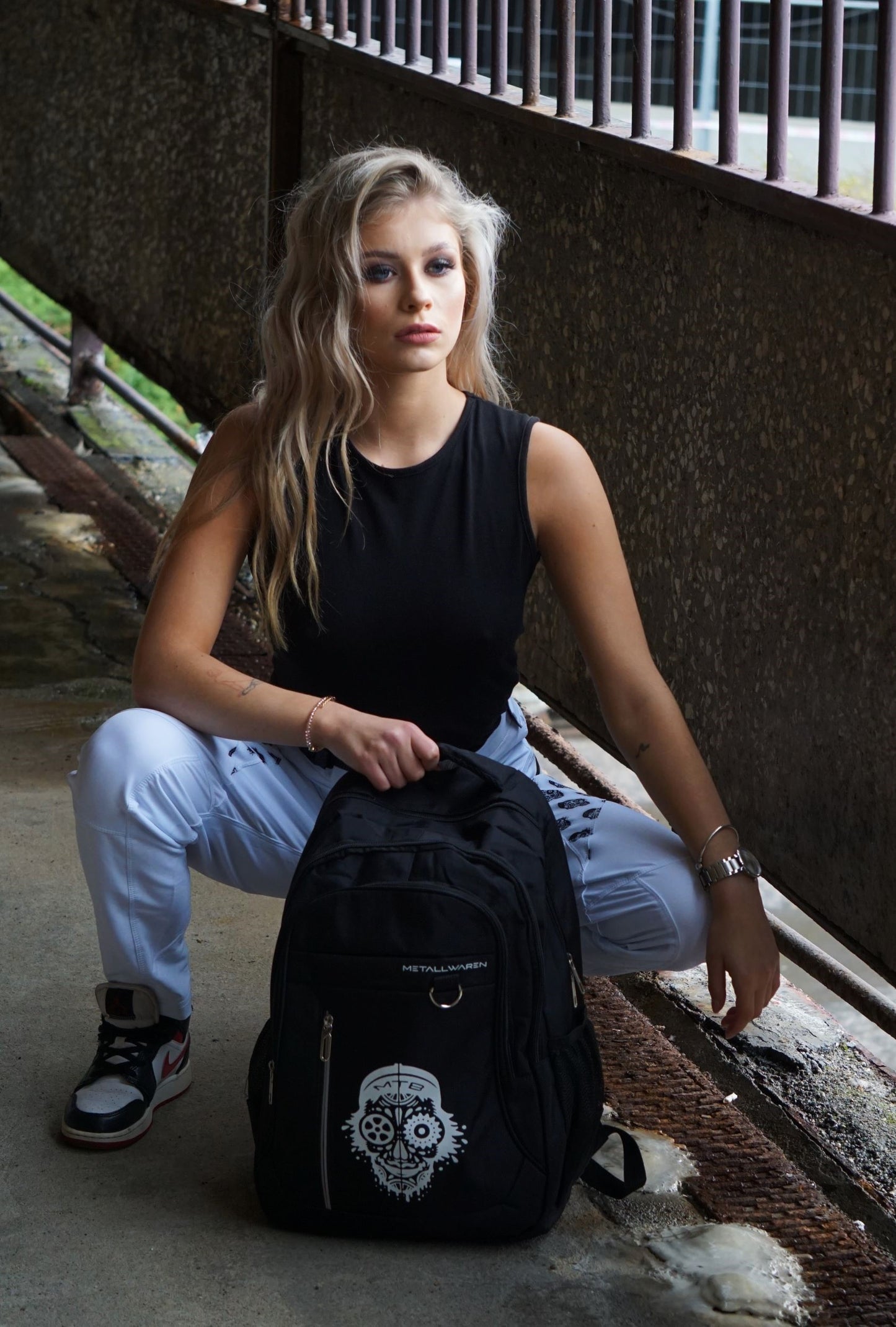 Rucksack schwarz No.4 "FREERIDE"