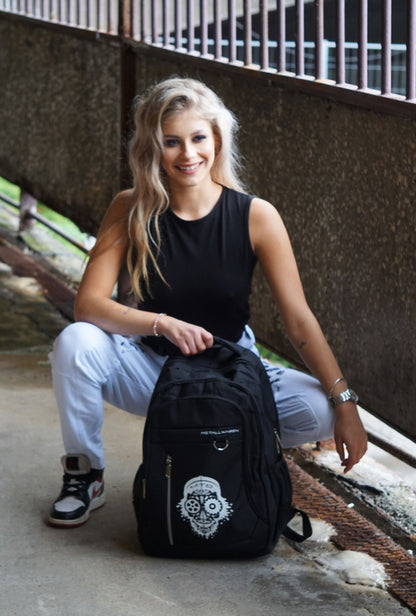 Rucksack schwarz No.4 "FREERIDE"