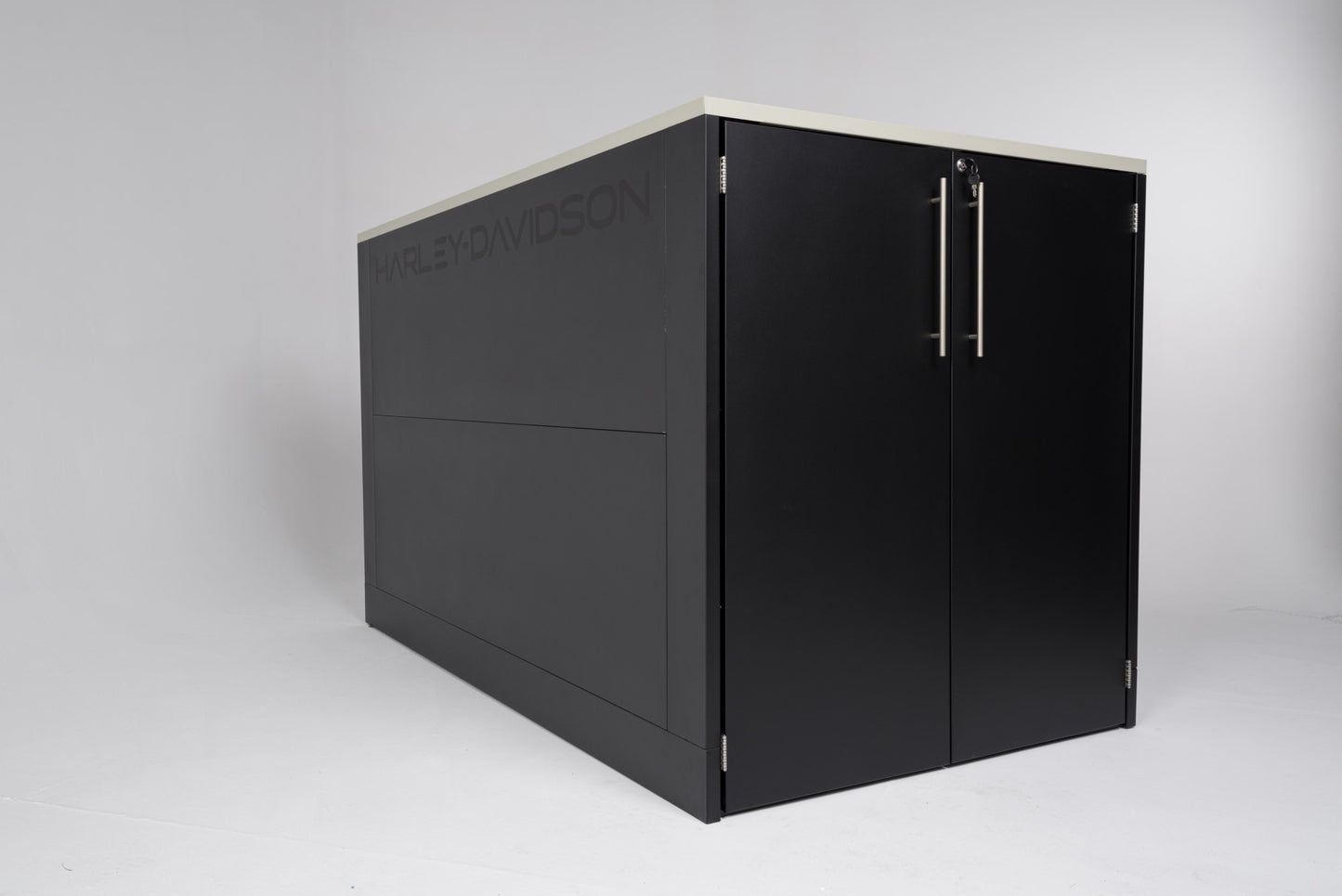 3er Fahrradgarage Statement  -  Maße: H 126 x B 113 x T 204 cm