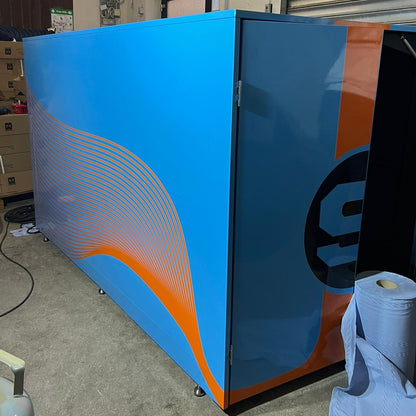 Fahrradgarage Art-Box No.2 in "modern Gulf Design"