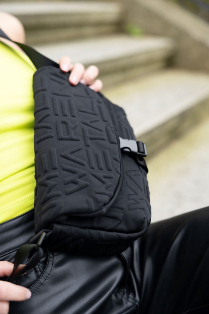 Messenger Umhängetasche mit Prägung