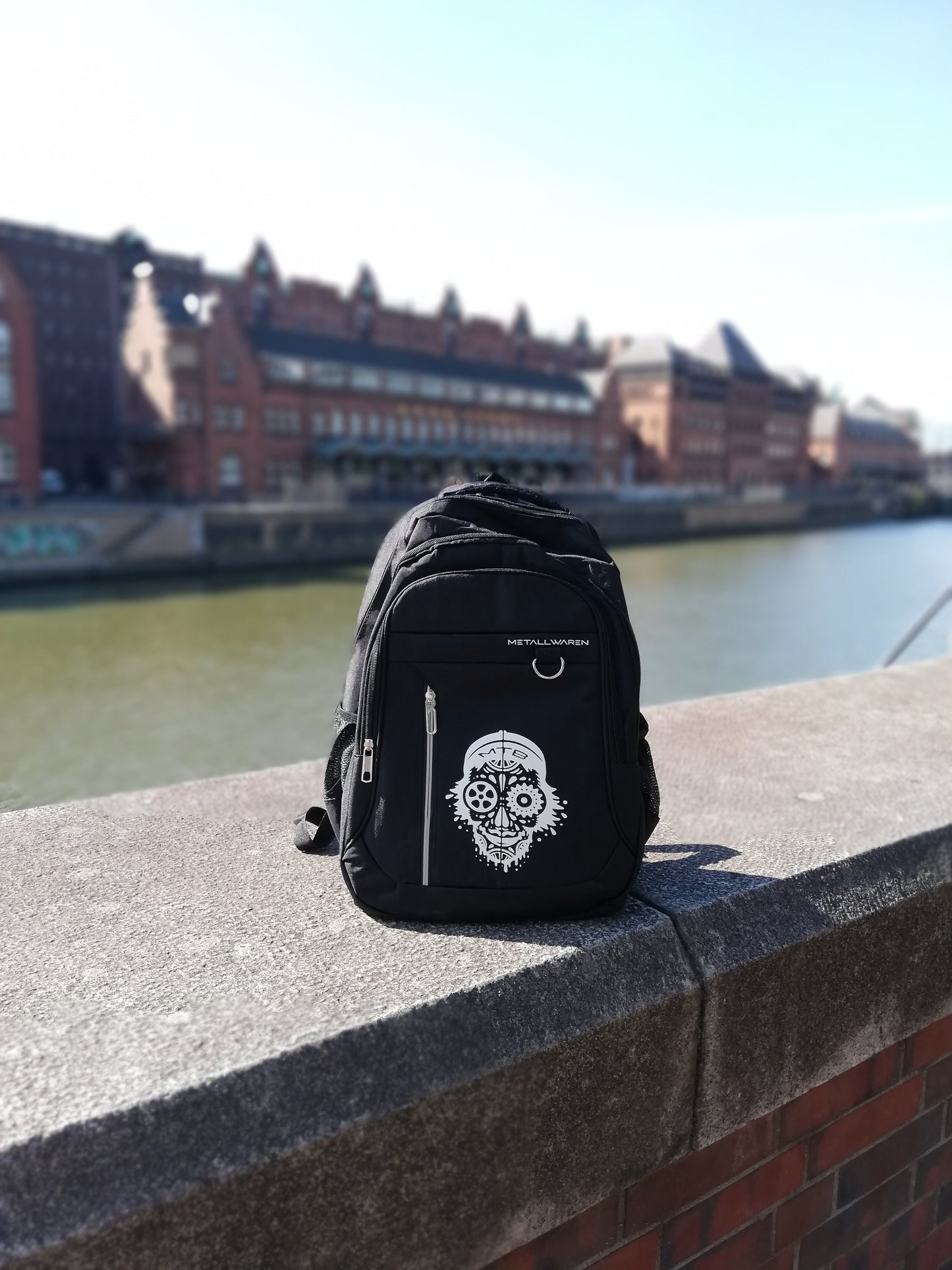 Rucksack schwarz No.4 "FREERIDE"