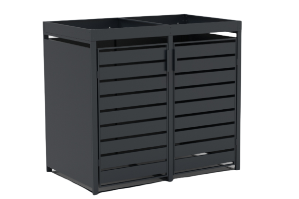 Muelltonnenbox_2er_Set_Metall_fuer_120l_und_240l_mit_Pflanzdach