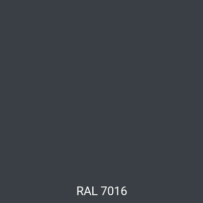 RAL 7016 anthrazit Farbe für Mülltonnenboxen und Fahrradgaragen